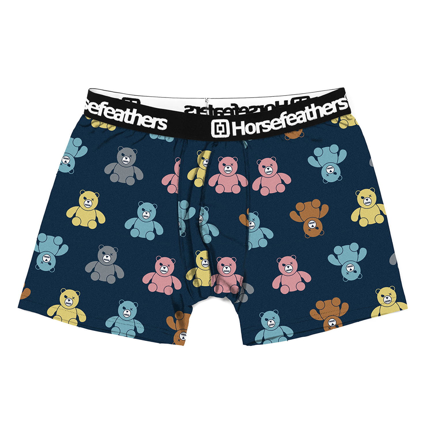 Боксерки Horsefeathers Sidney Boxer Shorts Teddy Bears Многоцветен | AM164I, 0