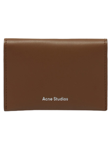 Flap Card Holder Camel Brown