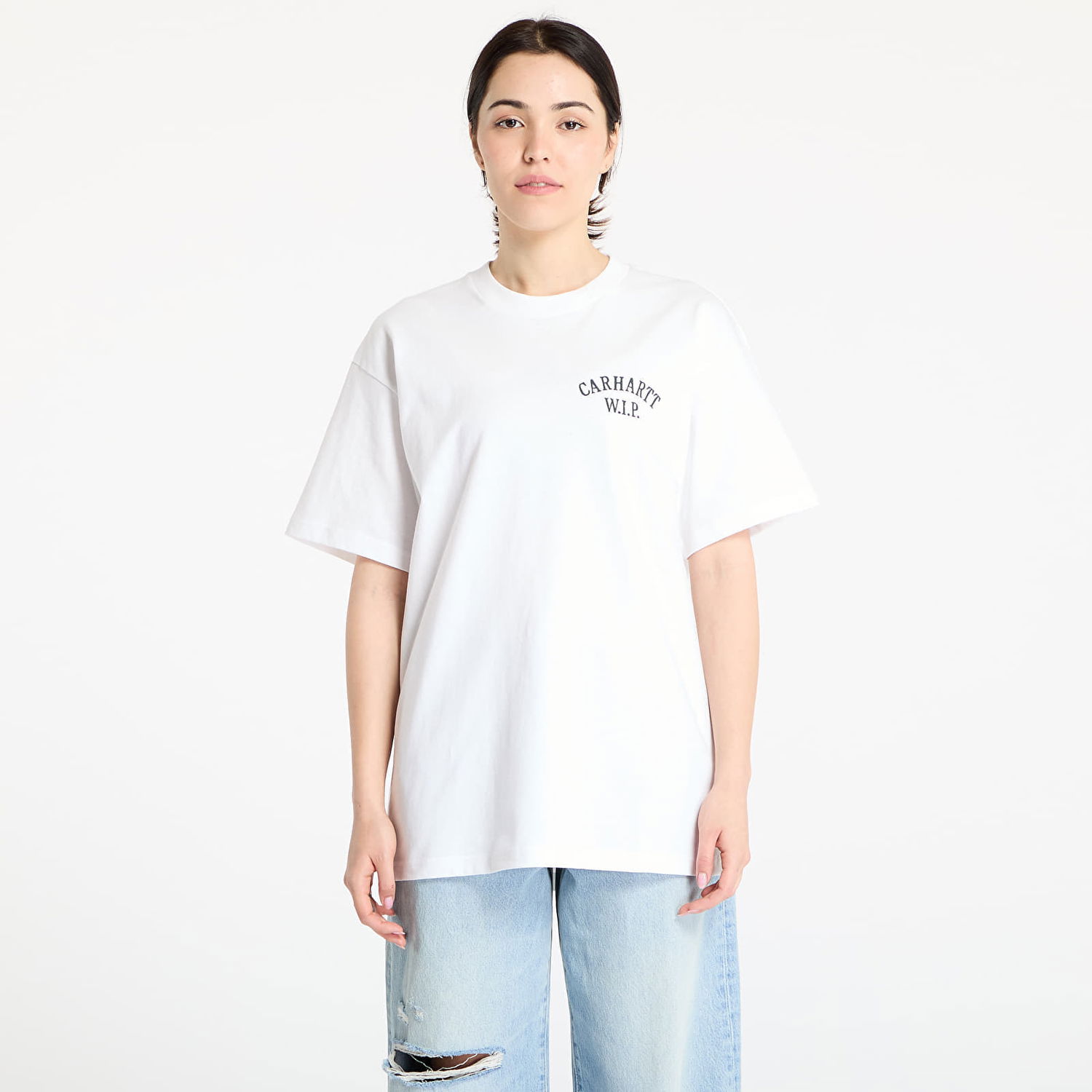Тениска Carhartt WIP Carhartt WIP Cabinetry Short Sleeve T-Shirt Бяло | I034779.00AXX, 1