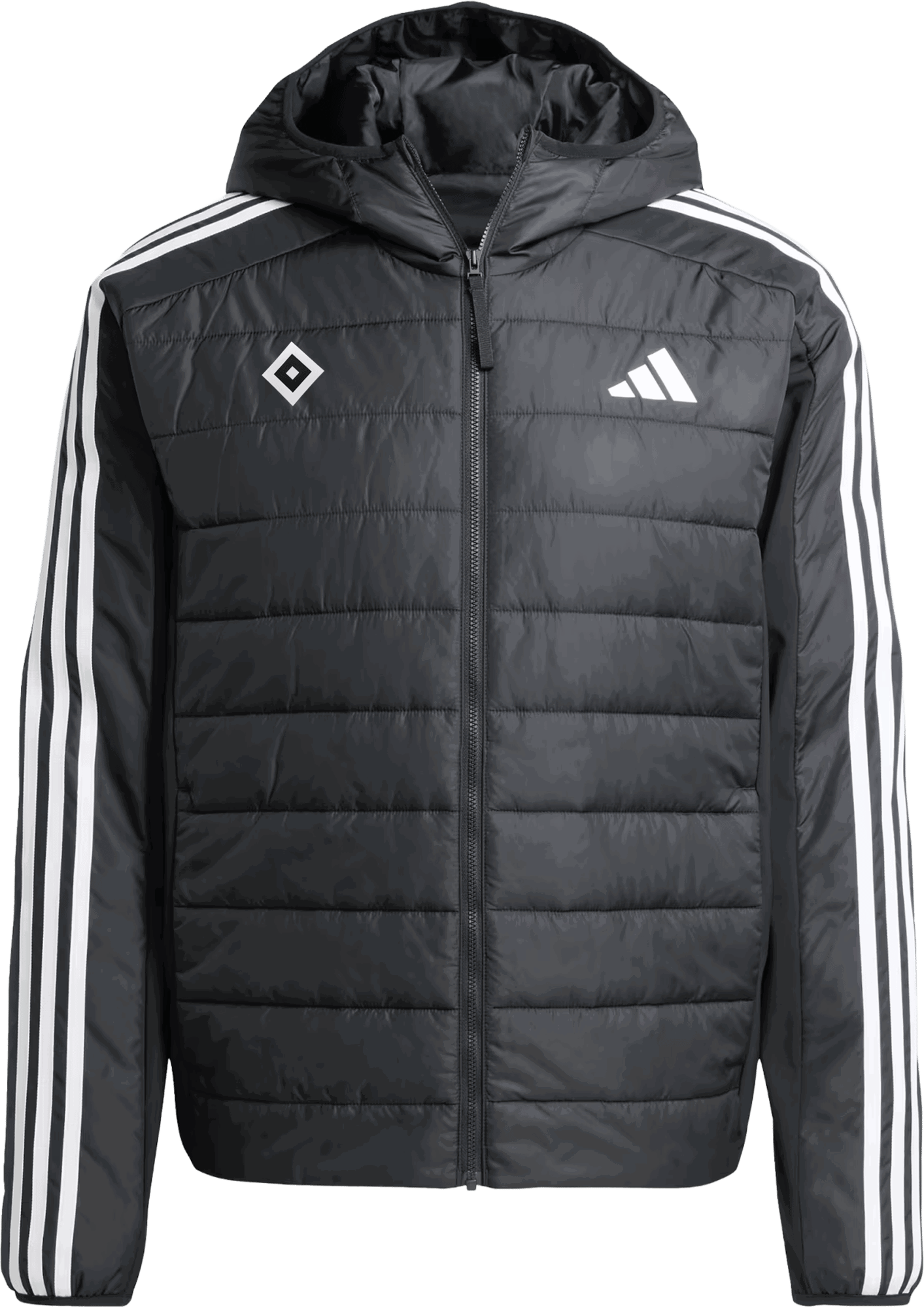 Пухо яке adidas Originals Hamburger SV Hooded Padded Jacket Черно | 6hsvjj1201, 0