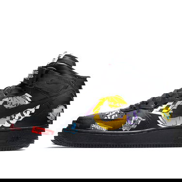 Кецове и обувки Nike Supreme x NBA x Air Force 1 Mid 07 Черно | AQ8017-001, 2