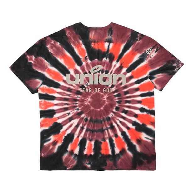 Тениска Fear of God Essentials x Union LA Tie-Dye Vintage T-Shirt Многоцветен | FOG-FW21-095, 0