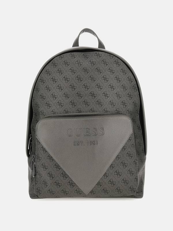 Раница GUESS Milano 4G Logo Backpack Сиво | HMMILSP4211, 0