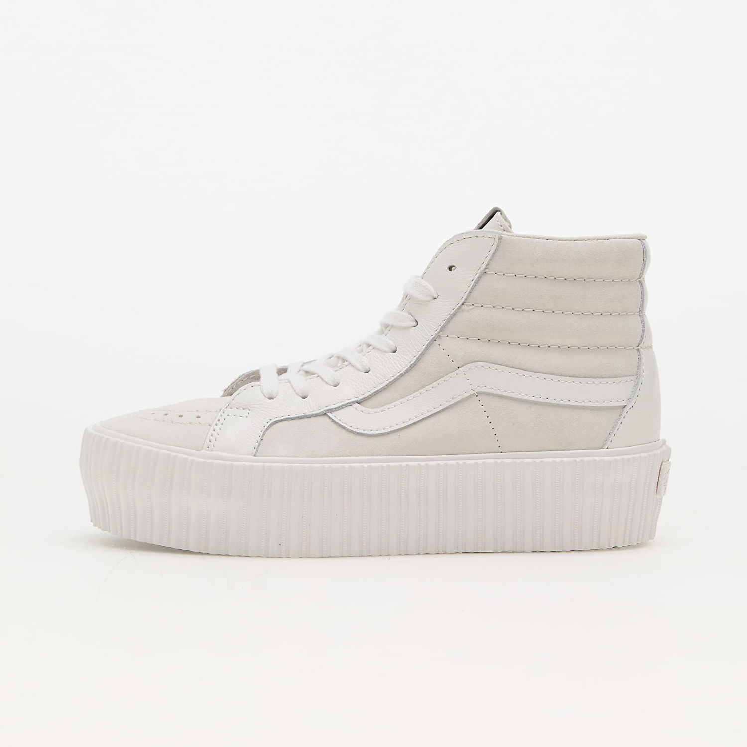 Кецове и обувки Vans Sk8-Hi Reissue 38 Platform LX Suede/Leather Ivory Бежово | VN000CNFIVR1, 0
