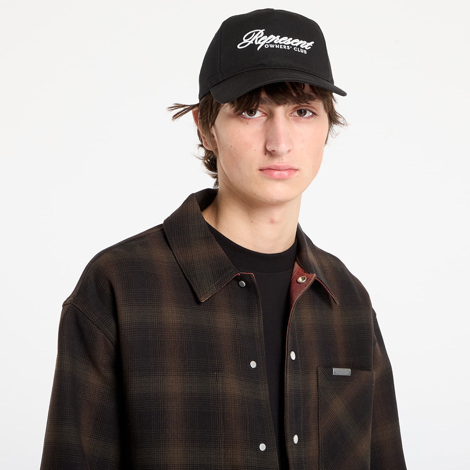 Яке Represent Clo Bonded Reversible Check Shirt Кафяво | MLM100105-17, 1