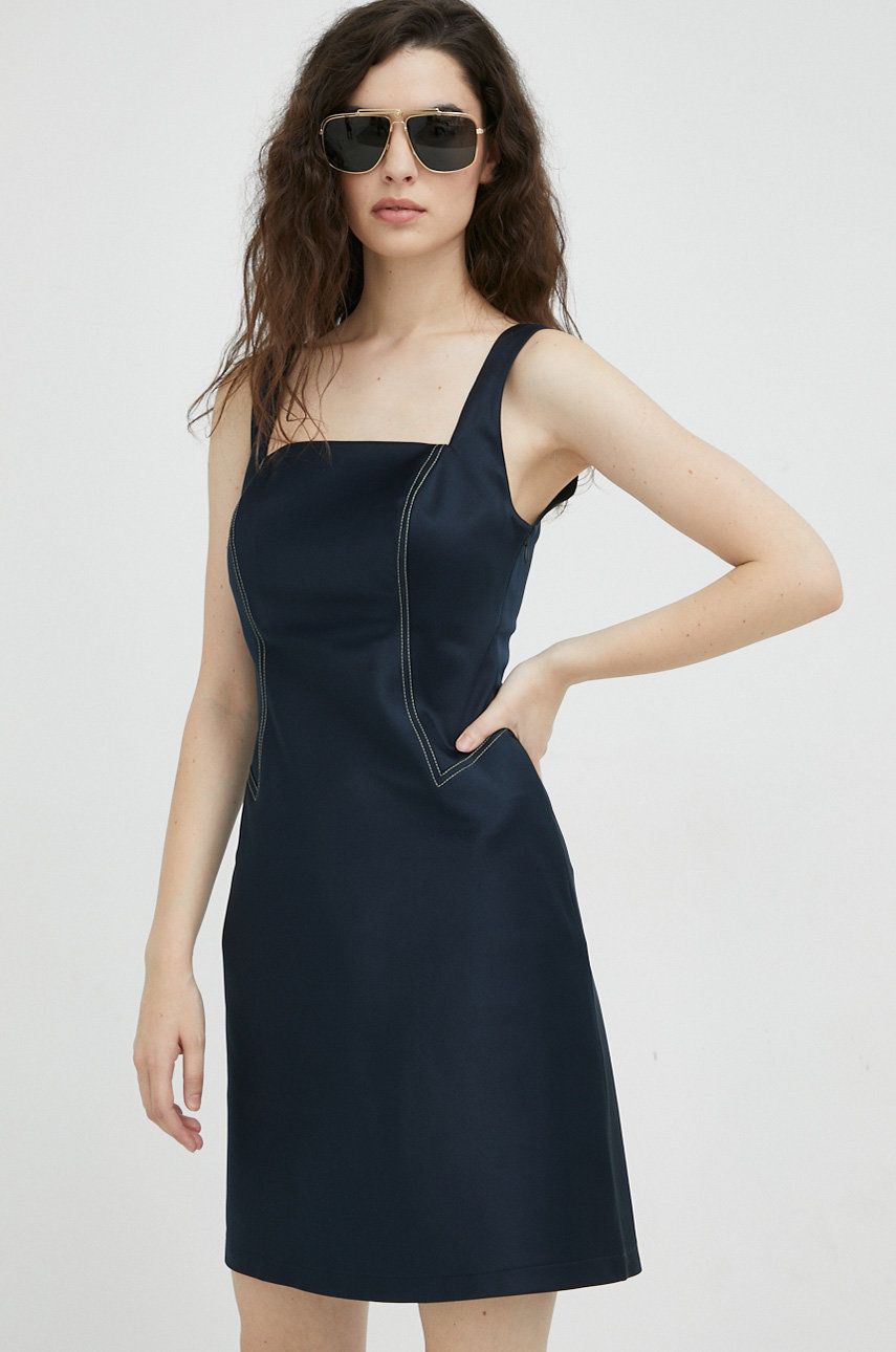 Pокля Samsoe Samsoe Casja Dress Тъмно синьо | F22400077, 0