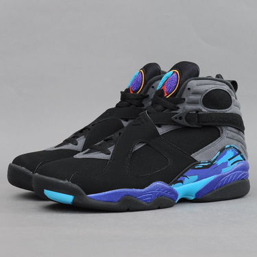 Кецове и обувки Jordan Air Jordan 8 Retro ''Aqua'' 2015 Черно | 305381-025, 1
