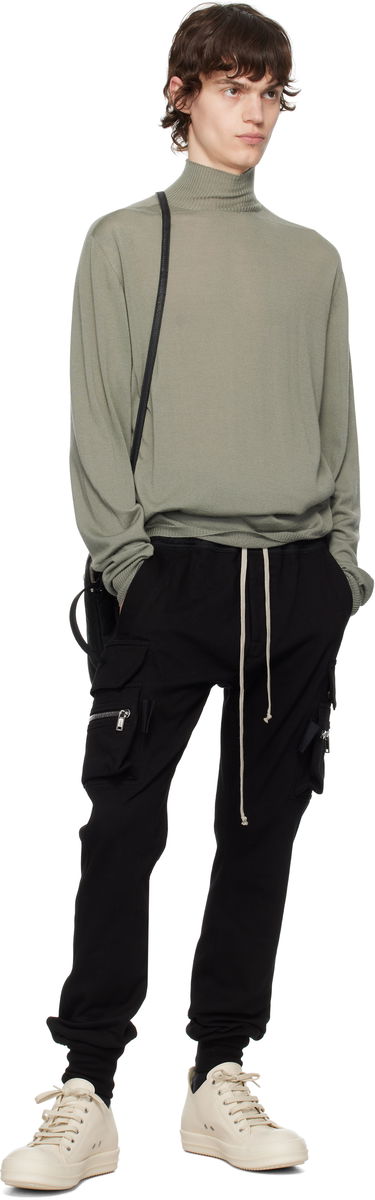 Карго панталони Rick Owens Rick Owens Hollywood Mastodon Cargo Pants Черно | RU01E5396 BA, 3