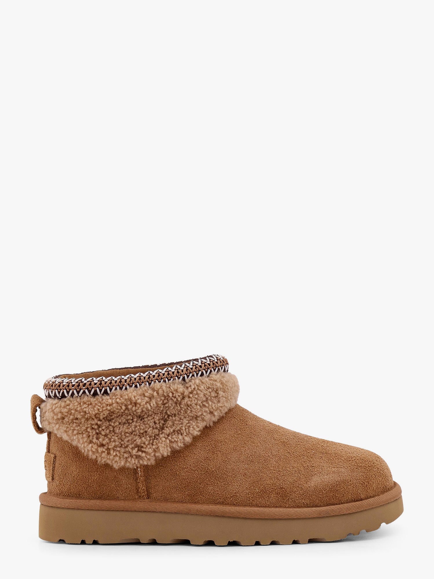 Кецове и обувки UGG Classic Ultra Mini Curly Boots Кафяво | 1158263CHE, 0