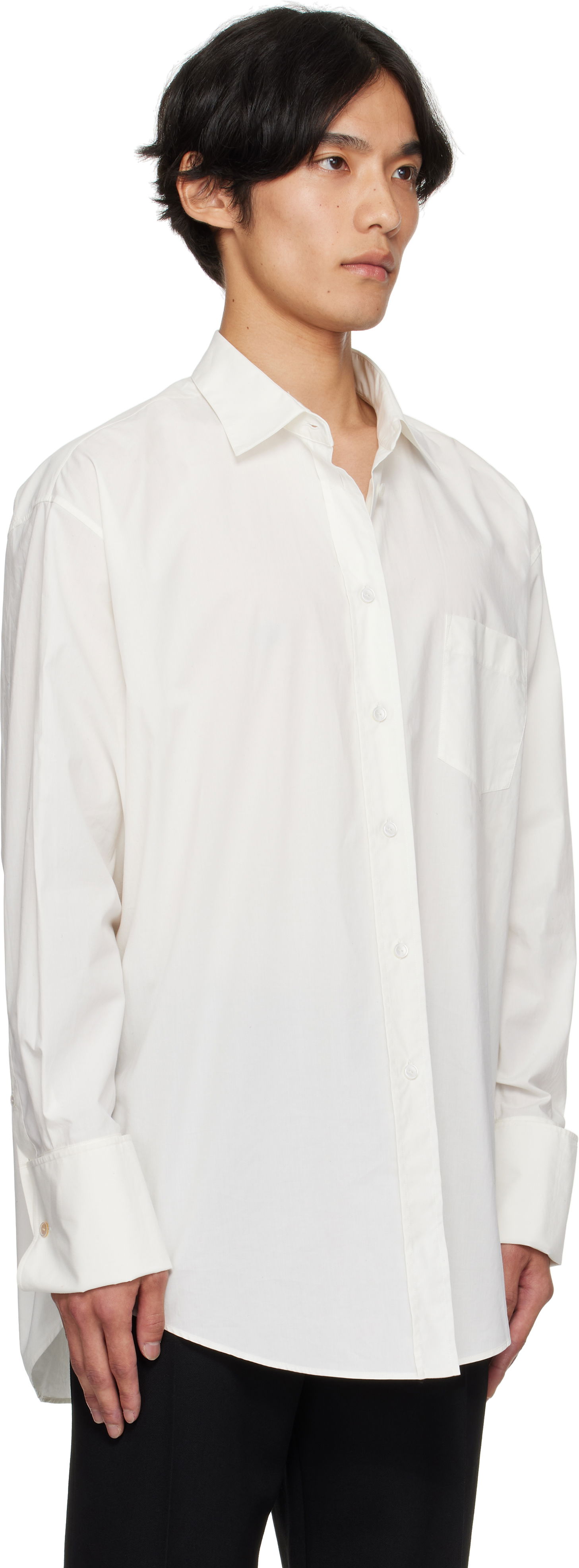 Риза The Row The Row Miller Shirt Бяло | 970-W4266, 1