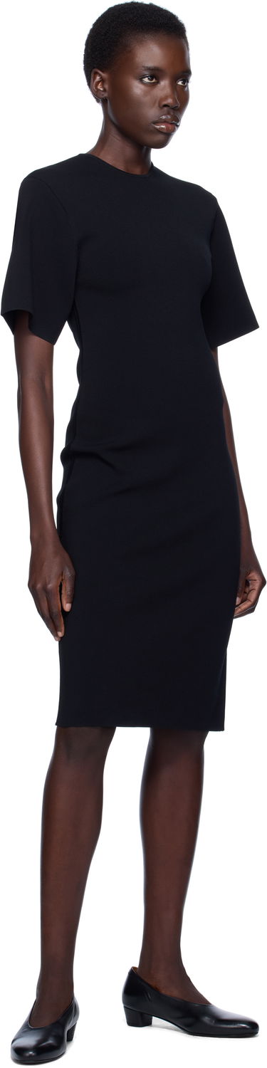 Pокля TOTEME TOTEME Knit Midi Tee Dress Черно | 253-WRD0232-YA0187, 3