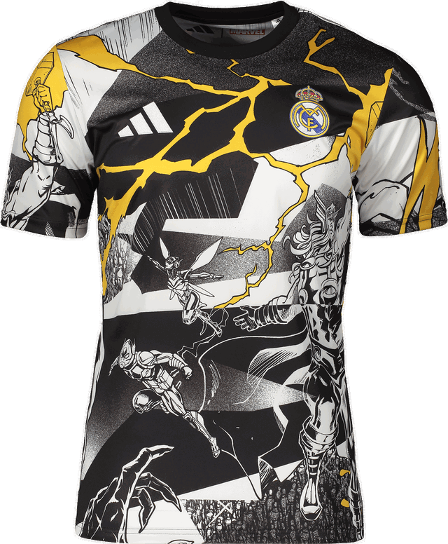 Real Madrid Avengers Prematch T-Shirt 2025/26