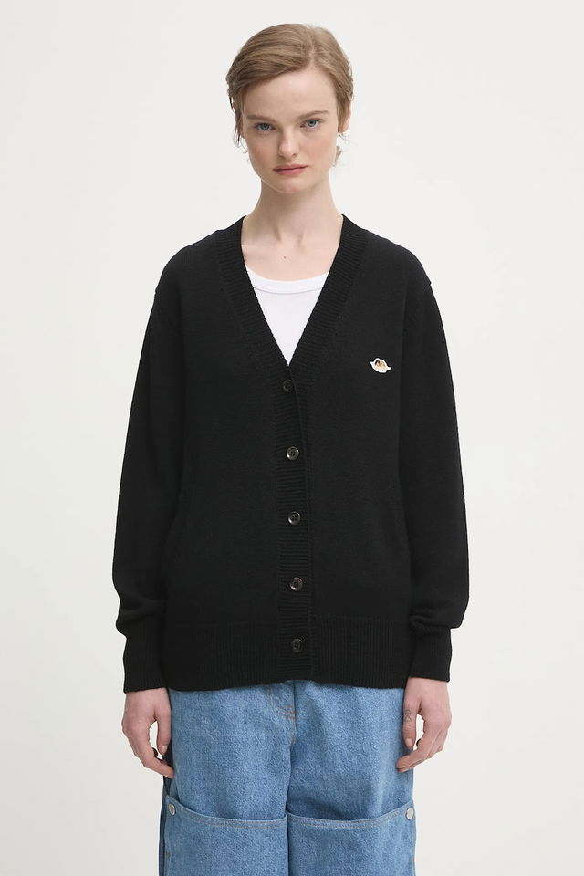 Cardigan Angel Patch Merino Wool