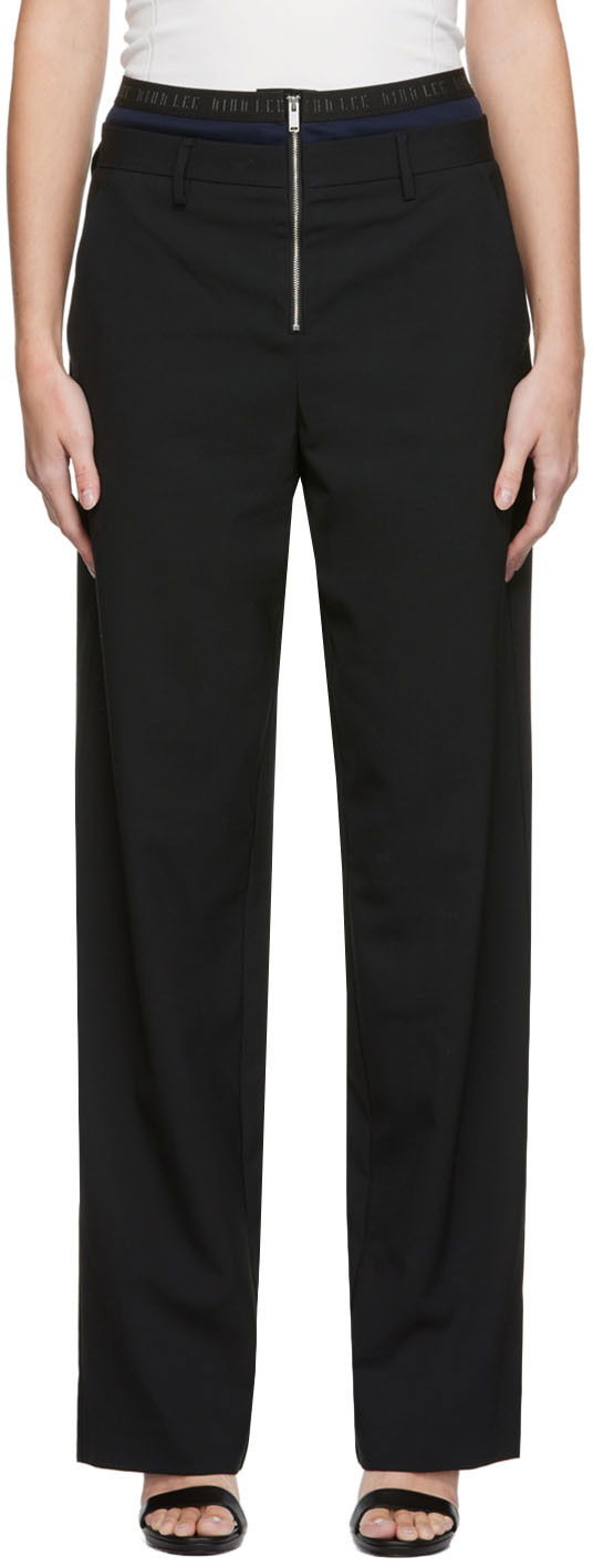 Панталони Dion Lee Dion Lee Layered Trousers Черно | C2052R22, 0