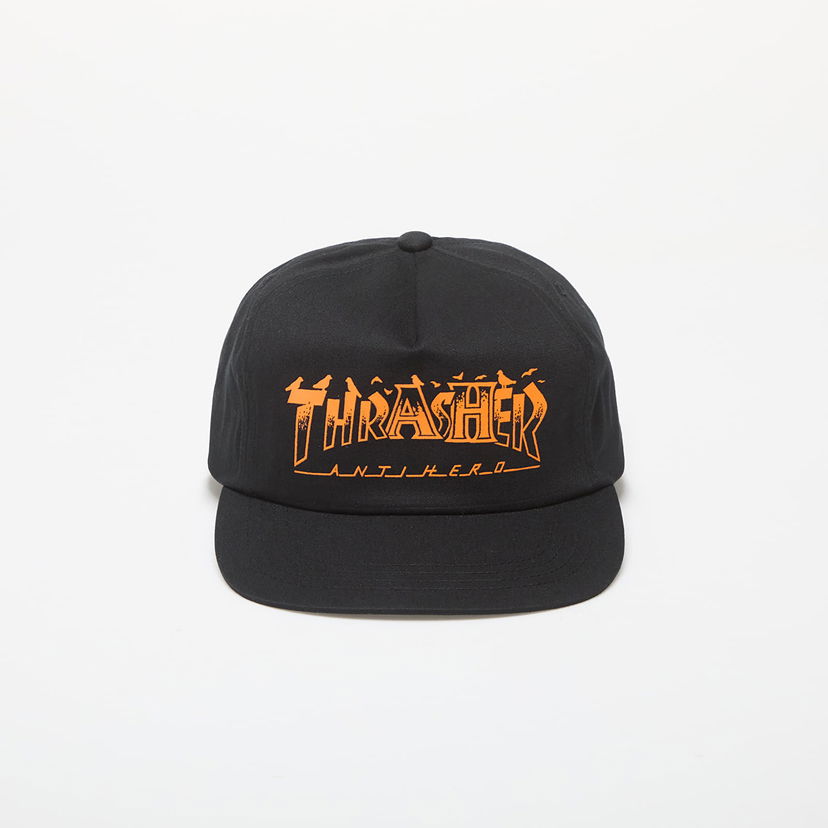 Шапка с козирка Thrasher Pigeon Mag Black Universal Черно | 145539 Black