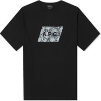 Тениска A.P.C. Cobra Logo T-Shirt Черно | COFBT-H26317-LZZ, 1