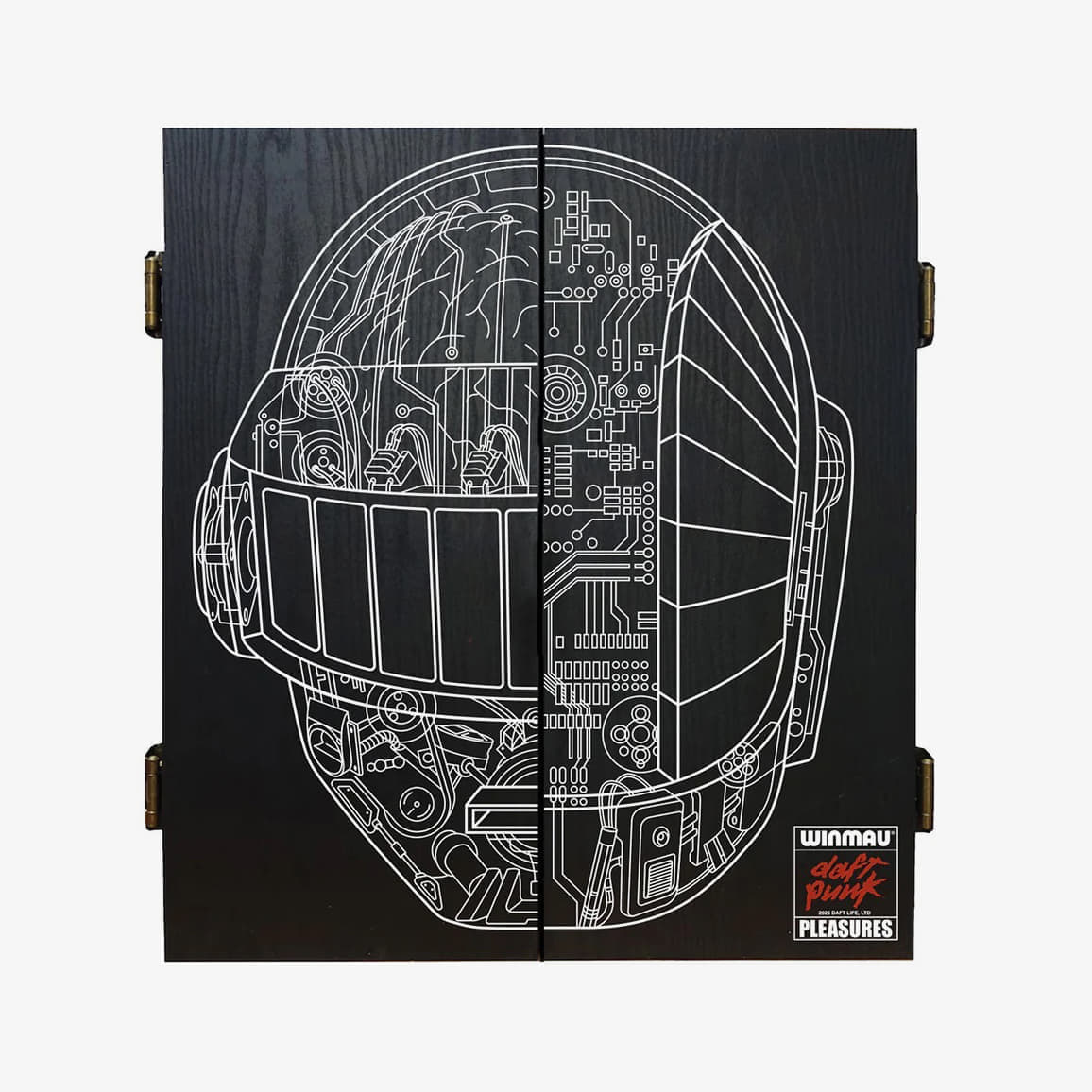 Спортна екипировка Pleasures PLEASURES Daft Punk Schematic Dartboard Cabinet Многоцветен | P25DP028-BLACK, 1