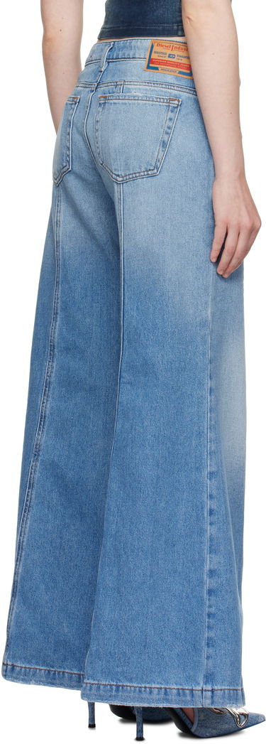 Дънки Diesel D-Akii Flare Jeans Синьо | A12808 0CLBA, 2