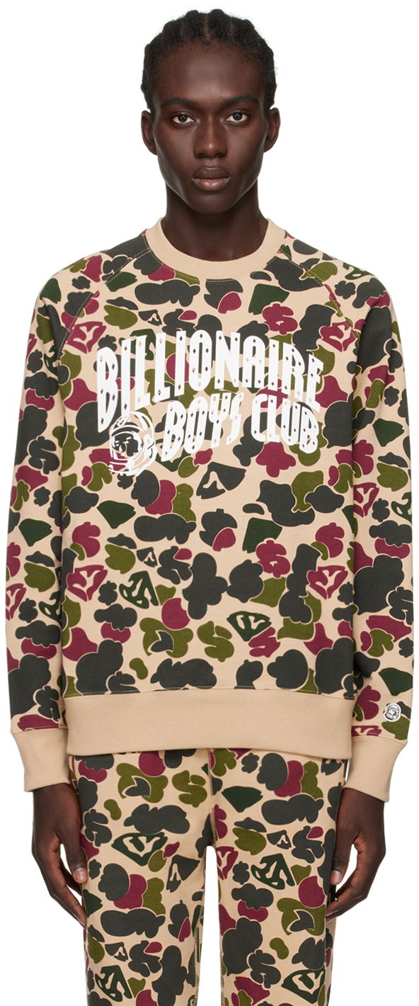 Суитчър BILLIONAIRE BOYS CLUB Printed Sweatshirt Зелено | B23450, 0