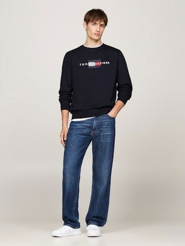 Суитчър Tommy Hilfiger Pullover Sweatshirt Черно | MW0MW35541DW5, 4