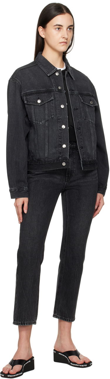 Дънки Alexander Wang OG High-Rise Stovepipe Jeans Черно | 4DC1254607, 3