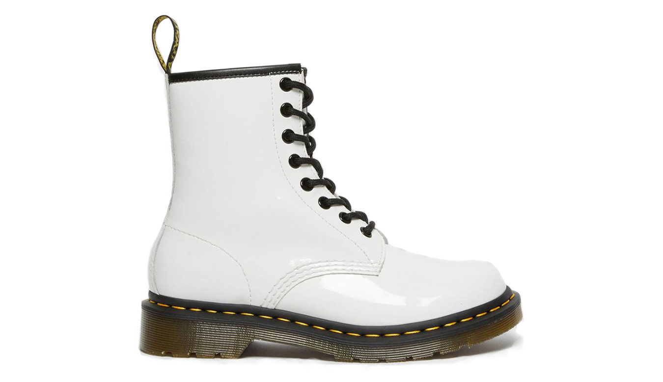 Кецове и обувки Dr. Martens 1460 Patent Lamper Boots W Бяло | DM11821104, 1