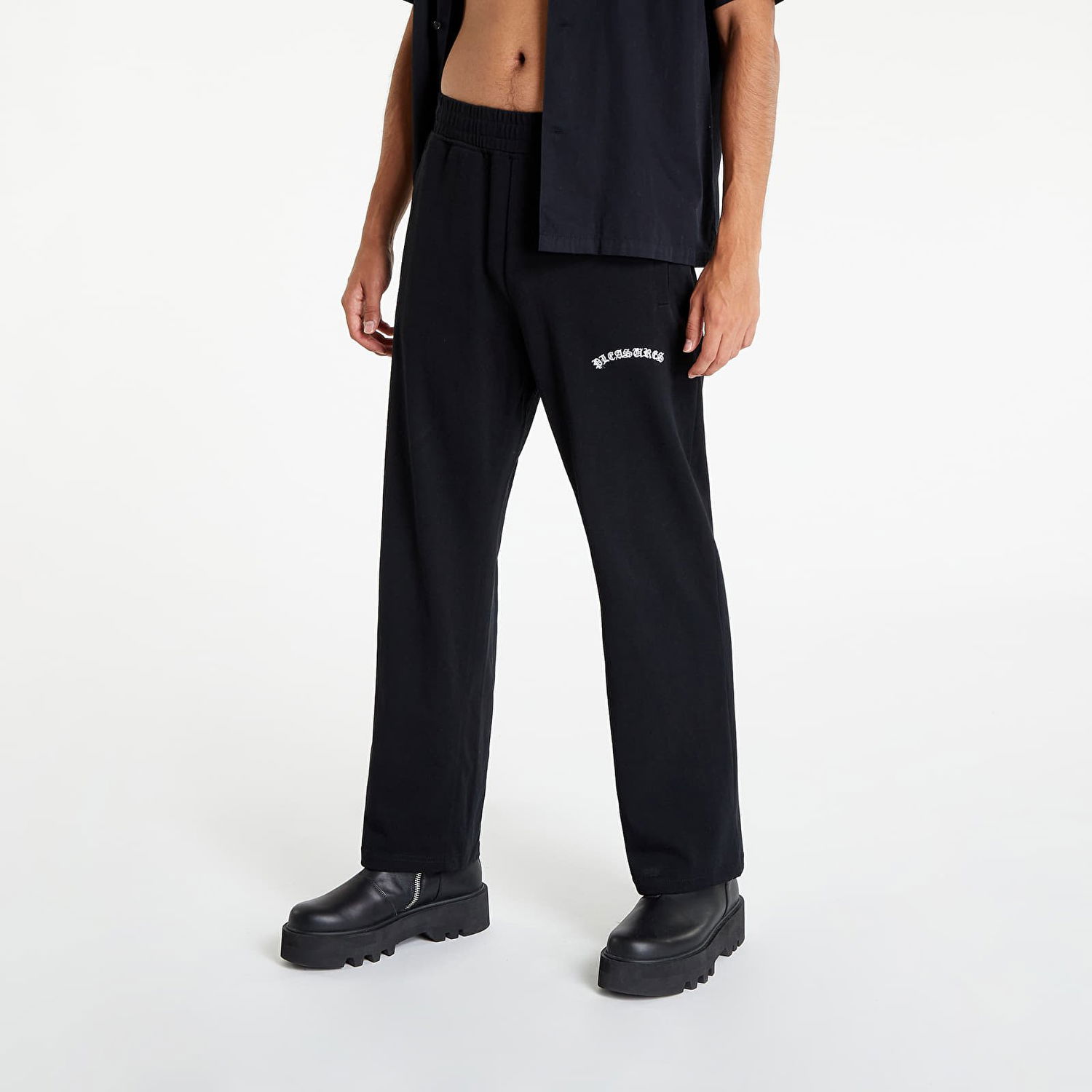 Панталони Pleasures Kat Easy Pant Черно | P22F004 BLACK, 0