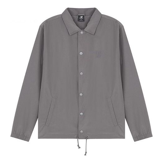 Ветровка New Balance Classic Evergreen Shirt Сиво | AMJ21551-CEL