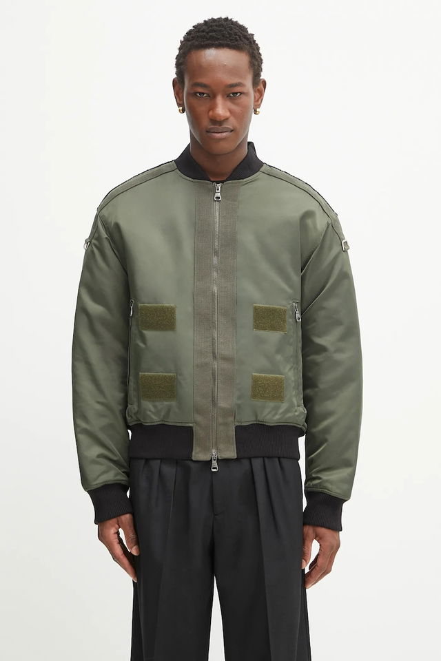 Andersson Bell Flight Layered Washed Bomber Jacket