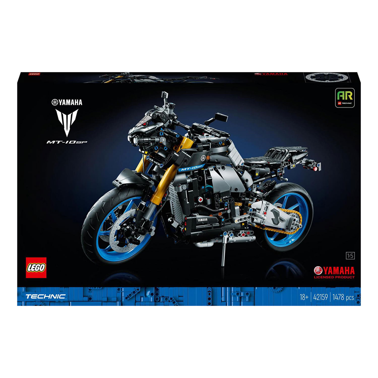 Колекционерско LEGO Technic 42159 Yamaha MT-10 SP Многоцветен | 42159LEG, 1