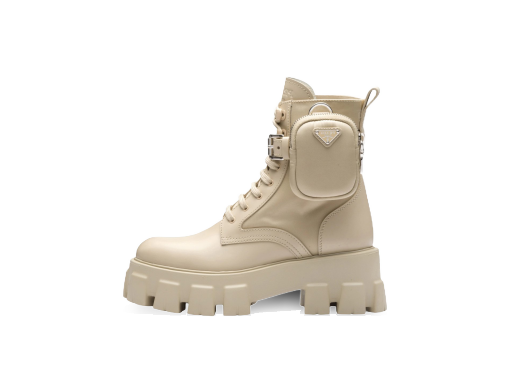 Кецове и обувки Prada Monolith 55mm Pouch Ankle Boots Desert Beige Leather Бежово | 1T255M_3LJS_F0F24_F_B055