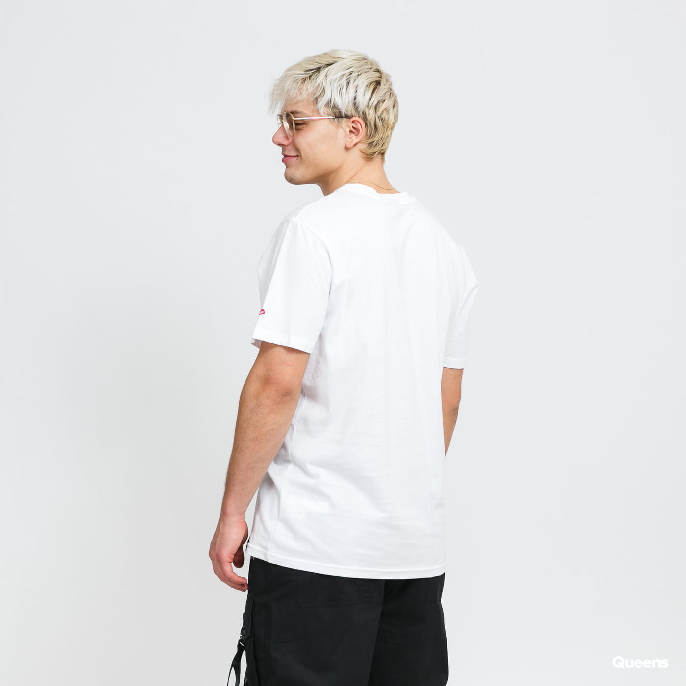 Тениска New Era NBA Photographic Wordmark Tee Bulls Бяло | 12869842, 1