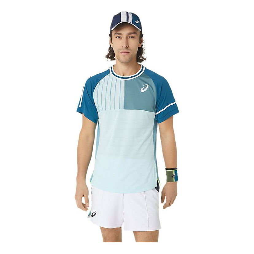Тениска Asics Match Short Sleeve Top Синьо | 2041A271-405