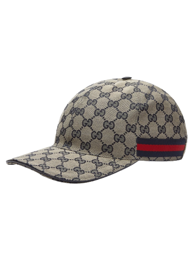 GG Jacquard Baseball Cap Navy