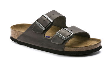 Кецове и обувки Birkenstock Arizona SFB Oiled Nubuck Leather Reg Fit Кафяво | 552801, 2