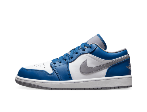 Кецове и обувки Jordan Air Jordan 1 Low "True Blue Cement" Синьо | 553558-412