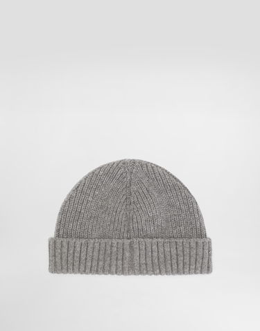 Шапка Dolce & Gabbana Dolce & Gabbana Ribbed Knit Beanie Сиво | LBKHC0JGMBCS8290, 3