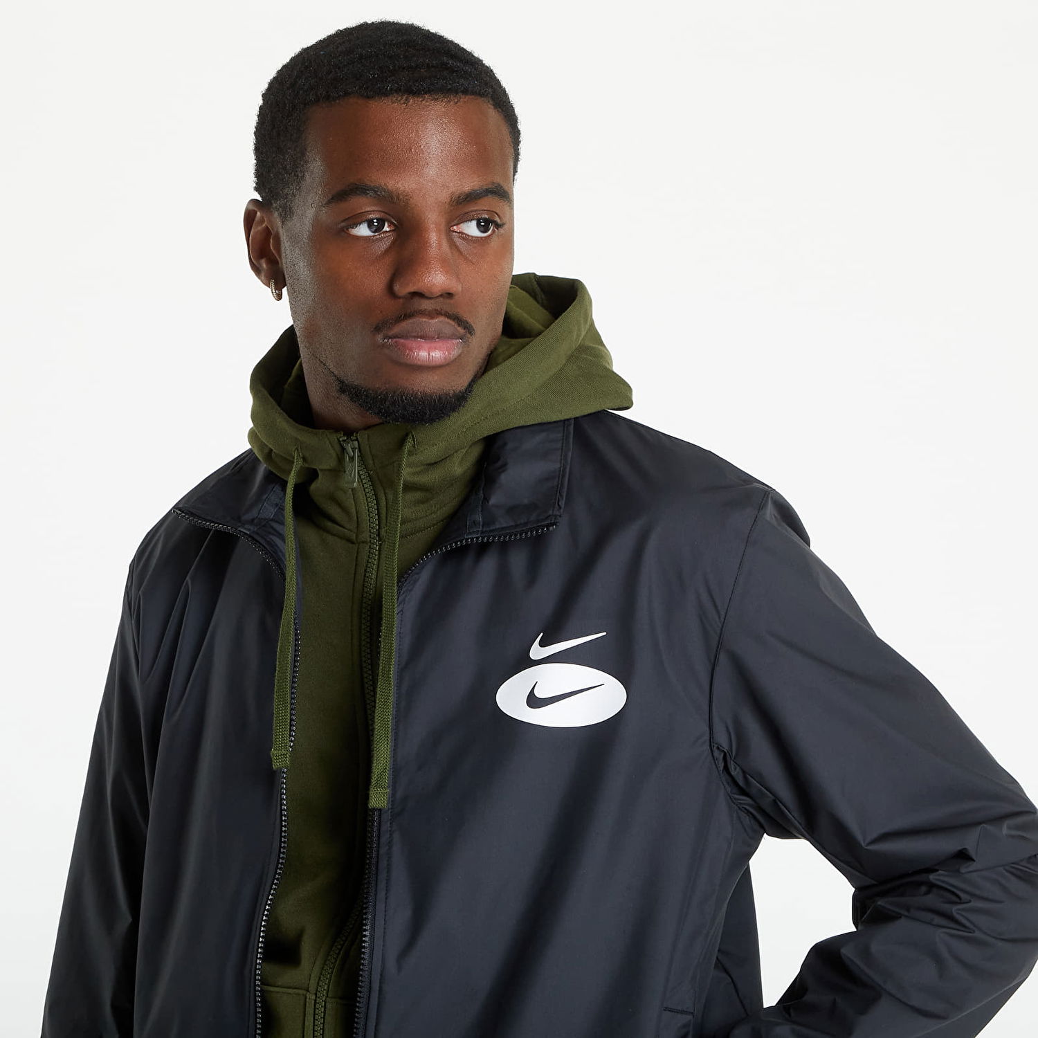 Яке Nike Swoosh League Woven Lined Jacket Черно | DM5479-010, 1