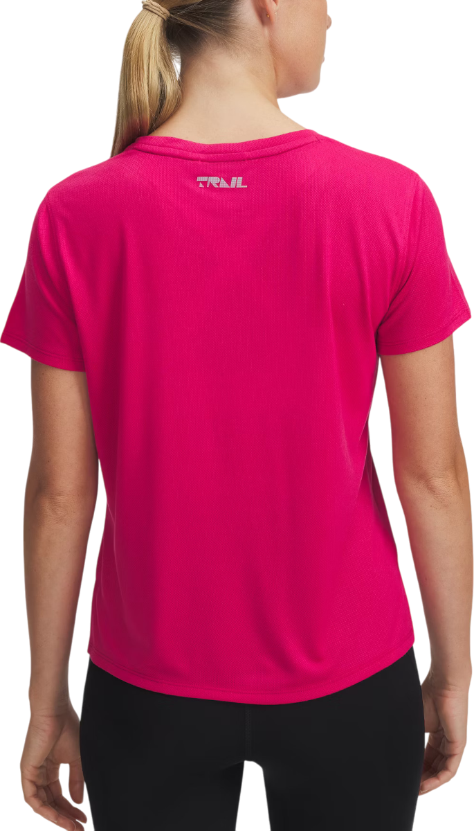 Тениска Under Armour Trail Run Short Sleeve T-Shirt Розово | 1389606-681, 1