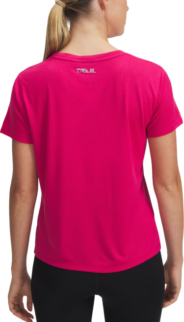Тениска Under Armour Trail Run Short Sleeve T-Shirt Розово | 1389606-681, 1