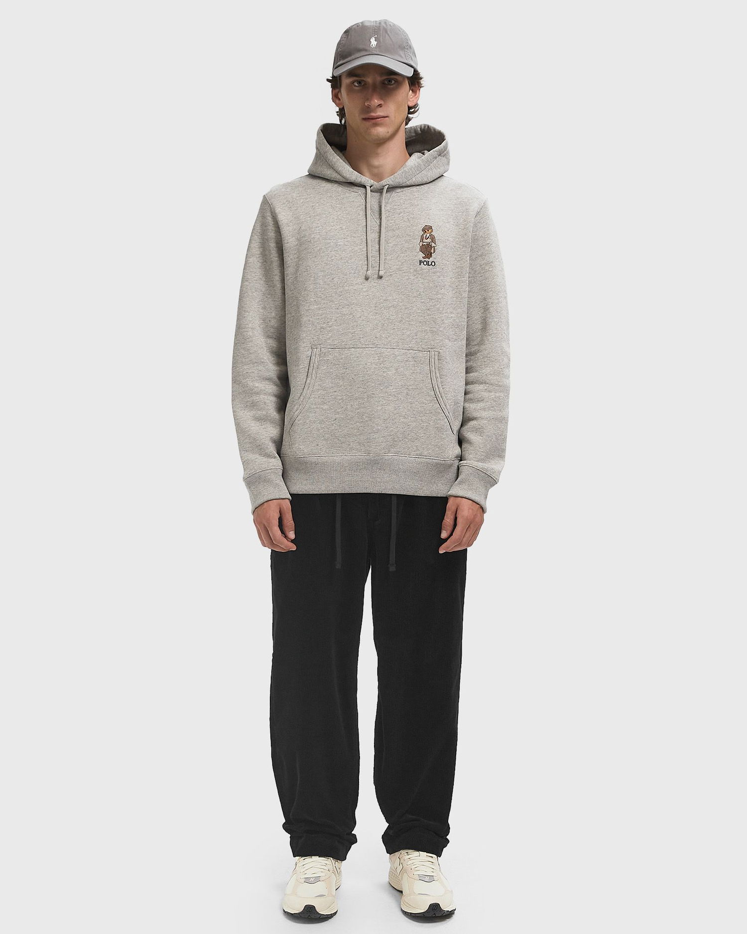 Панталони Polo by Ralph Lauren Pleated Corduroy Pants Черно | 710944489010, 1