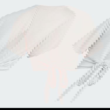 Тениска adidas Performance Yoga Studio Wrapped Tee Бяло | IS2965, 4