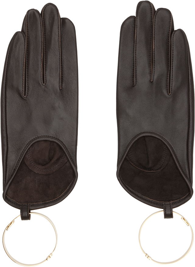sacai Leather Bangle Gloves