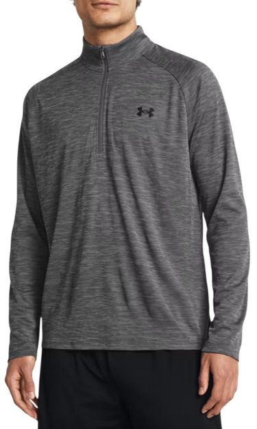 Суитчър Under Armour Under Armour Tech Textured 1/2 Zip Sweatshirt Сиво | 1382797-025, 0