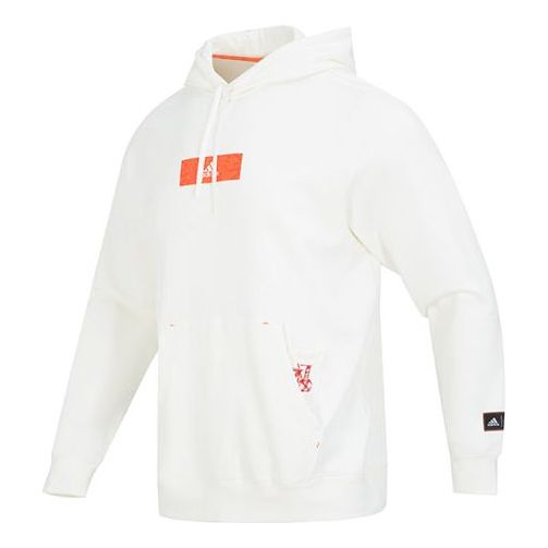 Суитчър adidas Originals GFX Hoodie Бяло | HZ3035, 0