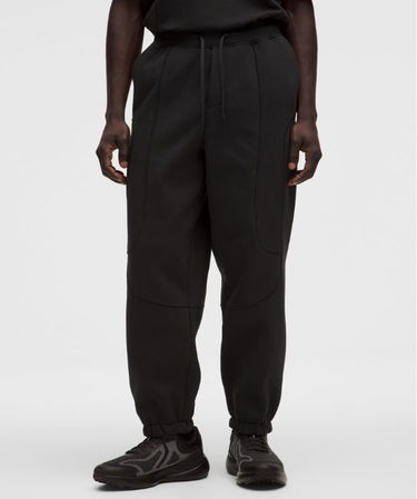 Спортни панталони lululemon Cotton Fleece Jogger SLNSH Collection Бургунди | prod20000431, 1