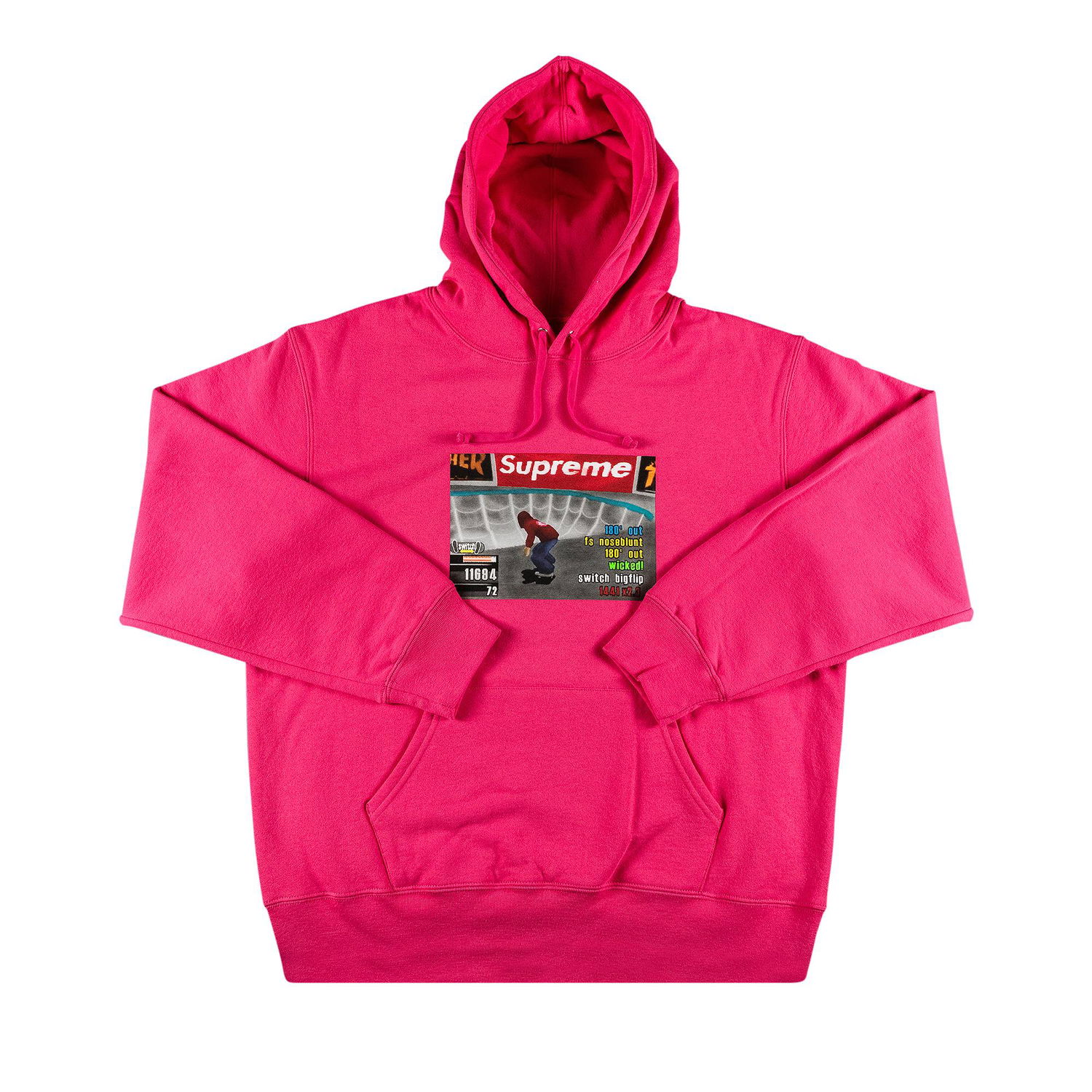 Суитчър Supreme Thrasher x Hooded Sweatshirt Розово | FW21SW98 MAGENTA, 1