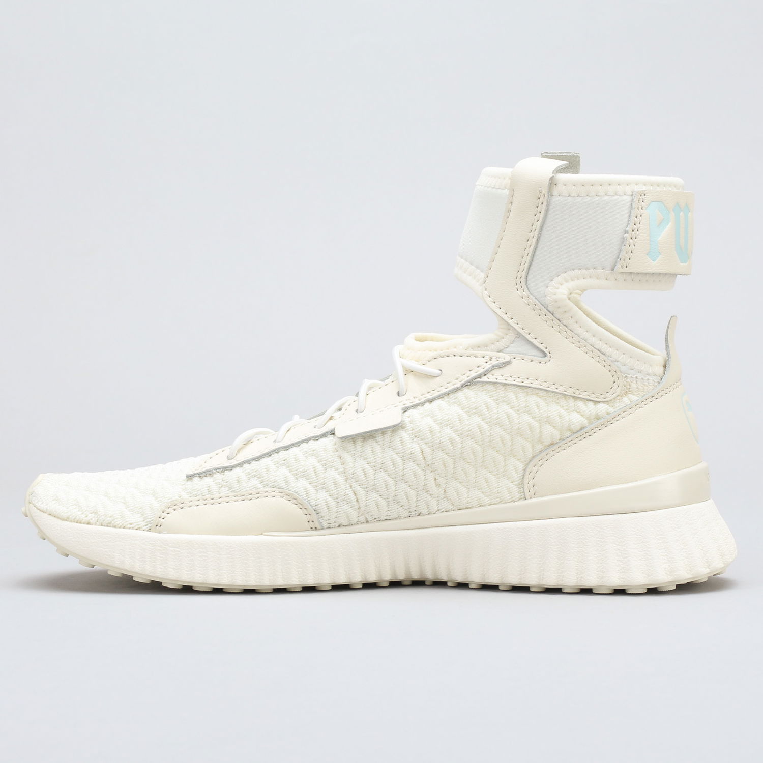 Кецове и обувки Puma Fenty by Rihanna Trainer Mid Geo vanilla ice - sterling blue Бежово | 191231 01, 1