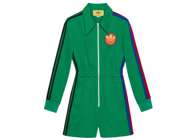 Комбинезон Gucci adidas x Jumpsuit Green Зелено | 697274 XJEAZ 3778