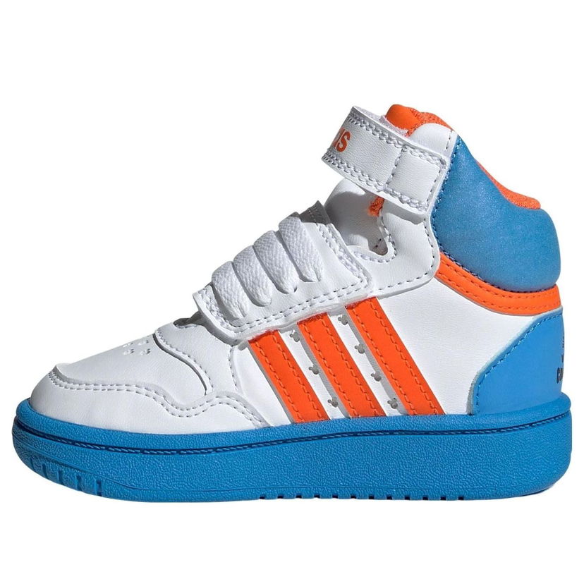 Кецове и обувки adidas Performance adidas x Mickey Mid Hoops Бяло | GY6633